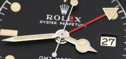 Rolex Long E Zifferblatt